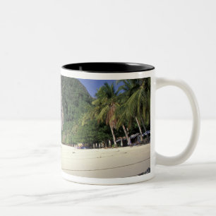 Tasse 2 Couleurs Thaïlande, mer d'Andaman, île de Ko Phi Phi, plage