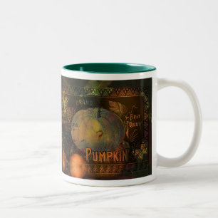 Tasse 2 Couleurs Thanksgiving astucieux de citrouilles