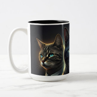 TASSE 2 COULEURS THE CAT