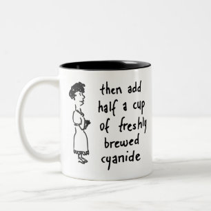 Tasse 2 Couleurs thé de cyanure