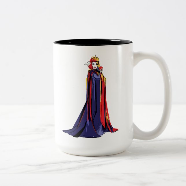 Tasse 2 Couleurs The Evil Queen | With Apple (Droit)