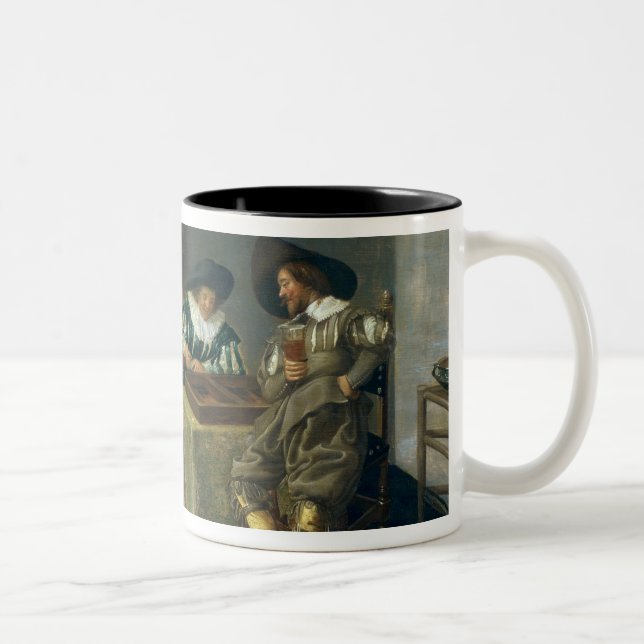 Tasse 2 Couleurs The Game de backgammon (Droit)