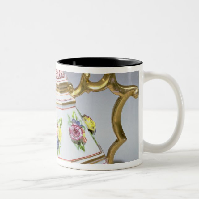 Tasse 2 Couleurs Théière octogonale de Meissen, c.1718 (Droit)