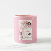 Thème rose Vintage Alice au pays des merveilles
