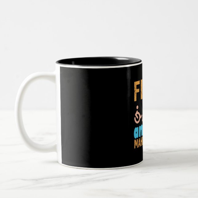 Tasse 2 Couleurs Thérapeute physique - Fixer les douleurs et faire  (Gauche)