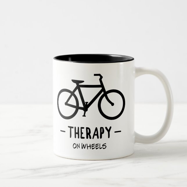 Tasse 2 Couleurs Thérapie Sur Roues (Droit)