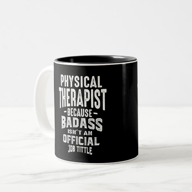 Tasse 2 Couleurs Thérapiste (Devant gauche)