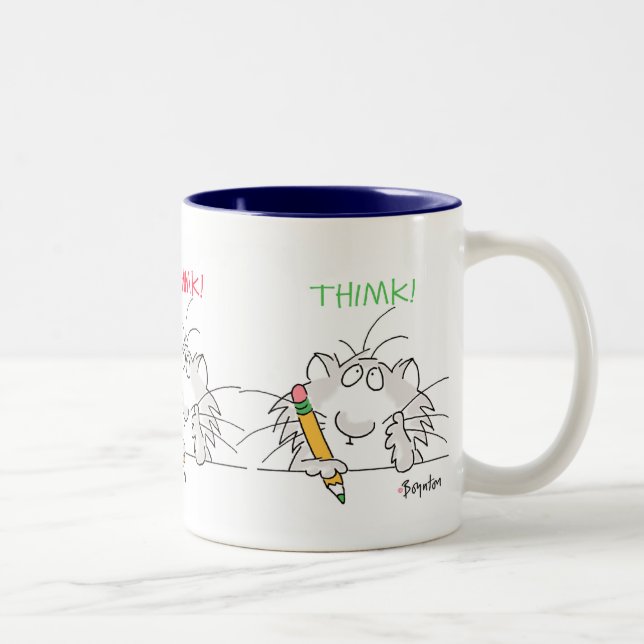 Tasse 2 Couleurs THIMK ! par Boynton (Droit)