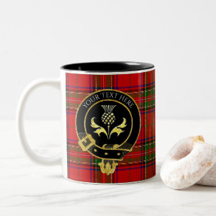 Tasse 2 Couleurs Thistère de crête de clan écossais