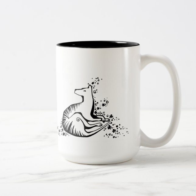 Tasse 2 Couleurs Thylacine (Droit)