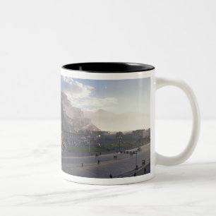 Tasse 2 Couleurs Tibet - Lhasa. Potala au lever du soleil