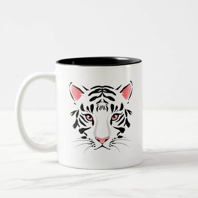 Tasse 2 Couleurs tigre (Gauche)