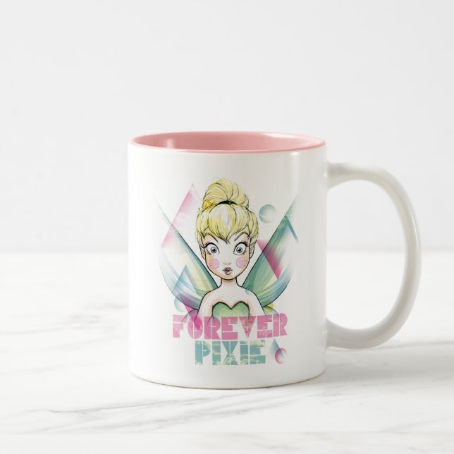 Tasse 2 Couleurs Tinker Bell Forever Pixie (Droit)