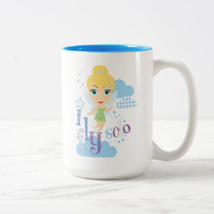 Tasse 2 Couleurs Tinker Bell   Je vole seul