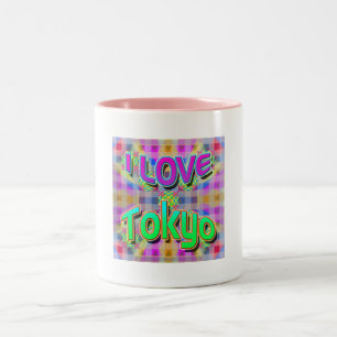 Tasse 2 Couleurs Tokyo Festival 1 Coupe "I LOVE Tokyo"