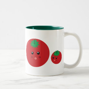 Tasse 2 Couleurs Tomate mûre