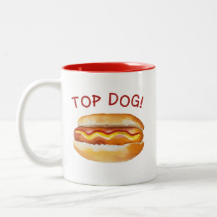 Tasse 2 Couleurs Top Chien - Cuisine d'été