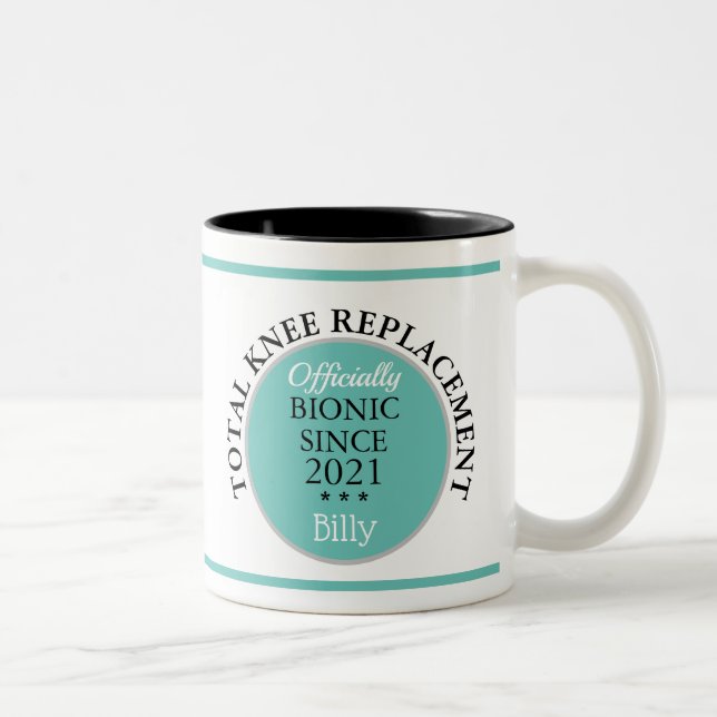 Tasse 2 Couleurs Top Pick ! Musique bionique personnalisée (Droit)