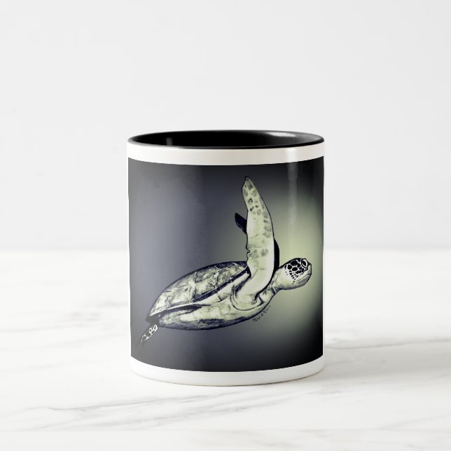 Tasse 2 Couleurs Tortue, leggings (Centre)