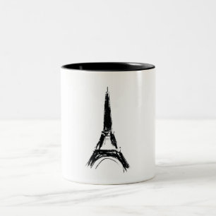 Tasse 2 Couleurs Tour Eiffel