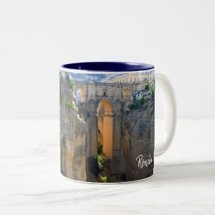 Tasse 2 Couleurs Tourner d'en haut - Ronda - L'Espagne réelle