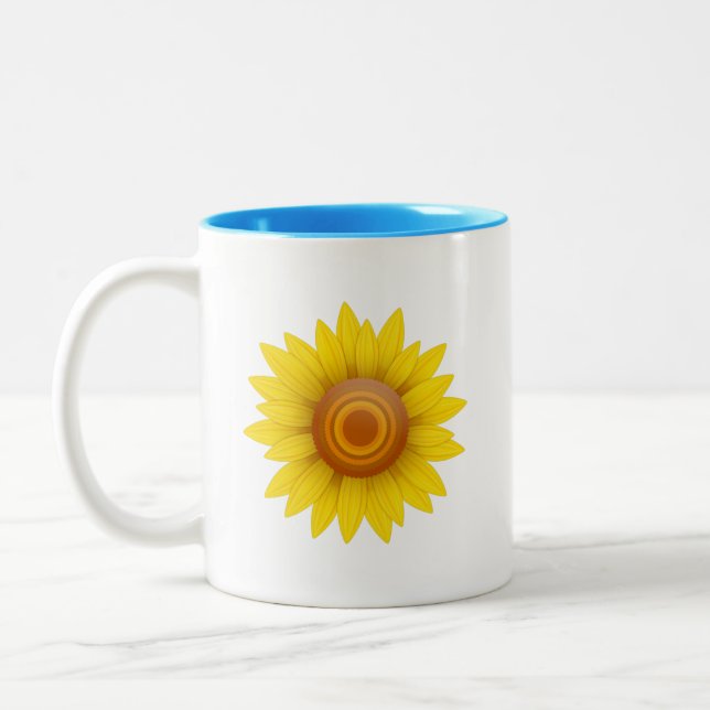 Tasse 2 Couleurs Tournesol (Gauche)