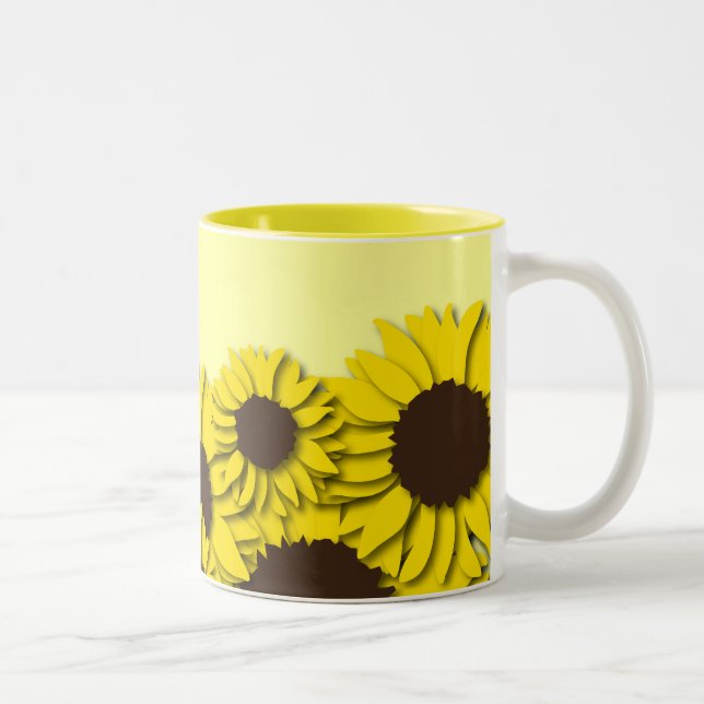 Tasse 2 Couleurs Tournesol (Droit)