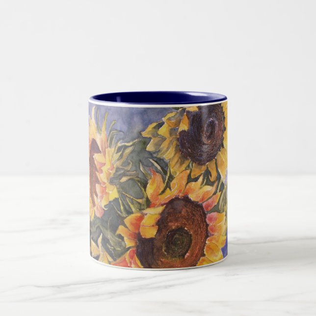 Tasse 2 Couleurs Tournesols (Centre)