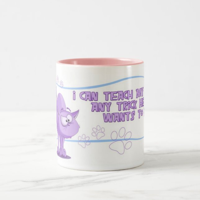 Tasse 2 Couleurs Tours de chat (Centre)