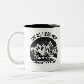 Tasse 2 Couleurs Tous ceux qui s'interrogent ne sont pas perdus - A
