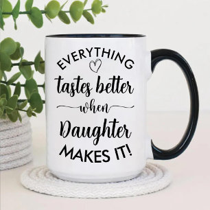 Tasse 2 Couleurs Tout Goûte Mieux Quand La Fille Le Fait