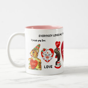 Tasse 2 Couleurs Tout le monde M'AIME qu'ils juste ne le savent pas