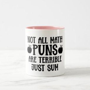 Tasse 2 Couleurs Toutes les blagues mathématiques ne sont pas drôle
