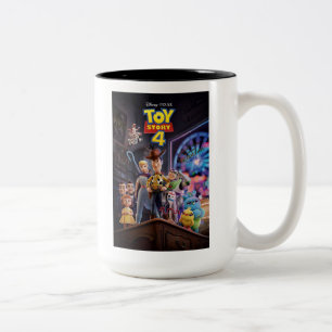 Tasse 2 Couleurs Toy Story 4  Antiques Boutique Poster de théâtre