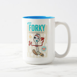 Tasse 2 Couleurs Toy Story 4   Publicité Retro Forky Toy