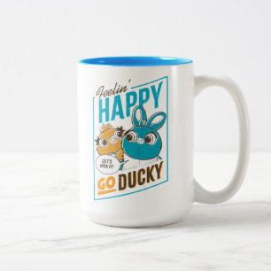 Tasse 2 Couleurs Toy Story 4  Sentez-vous heureux de vous faire pla