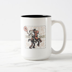 Tasse 2 Couleurs Toy Story Jessie et Bullseye "Restez Sauvage"