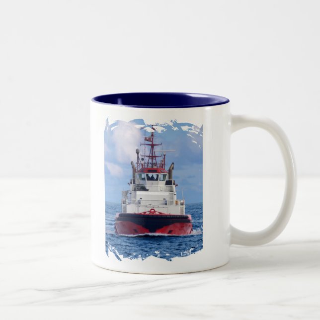 Tasse 2 Couleurs Traction subite en avant (Droit)