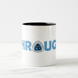 Tasse 2 Couleurs Trail Continental Divide À Travers La Randonnée