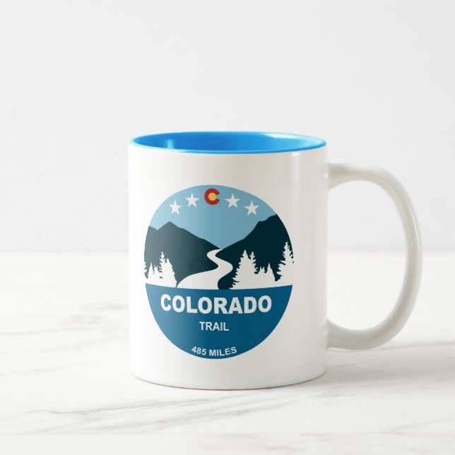 Tasse 2 Couleurs Trail du Colorado (Droit)