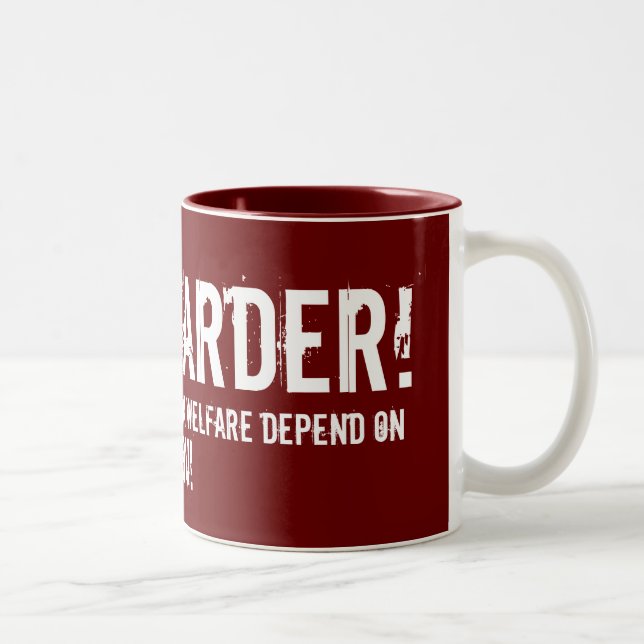 TASSE 2 COULEURS TRAVAILLER PLUS DUR ! (Droit)