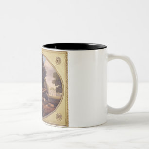 Tasse 2 Couleurs Travailleurs de George Stubbs  , 1781 (émail sur