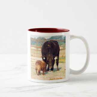 Tasse 2 Couleurs Travaillez un berger australien de Stockdog avec
