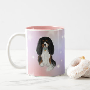 Tasse 2 Couleurs Tri Coloré Cavalier King Charles Spaniel