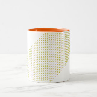 Tasse 2 Couleurs Triangle avec des triangles dans 3D