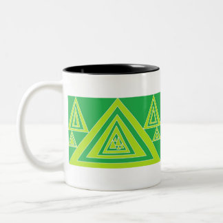 Tasse 2 Couleurs Triangles