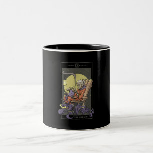 Tasse 2 Couleurs Tricot à coudre Hermit Tarot Card Crochet Quilting