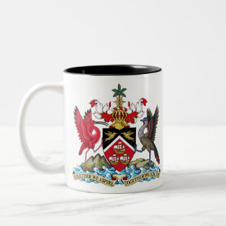Tasse 2 Couleurs trinidad et tobago emblem