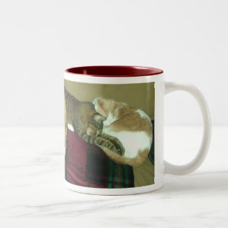 Tasse 2 Couleurs trio faisant une sieste