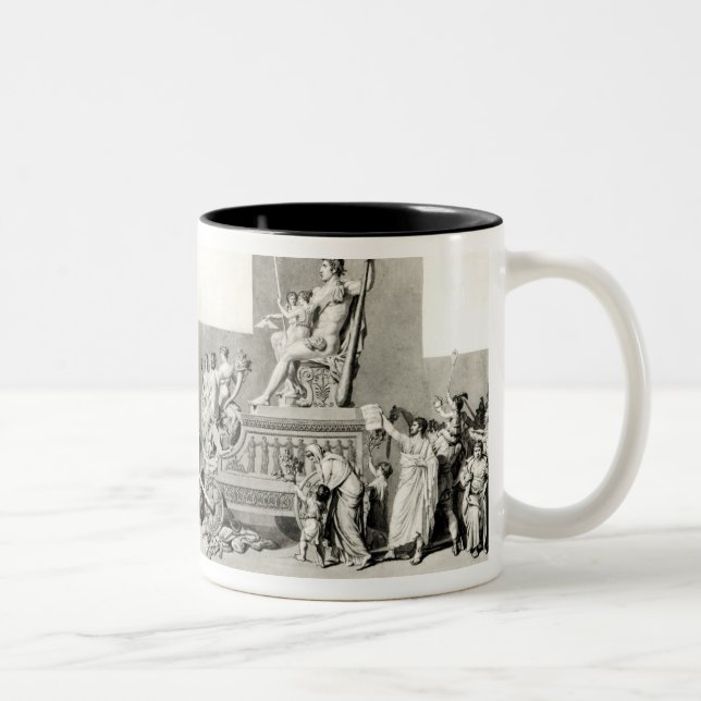 Tasse 2 Couleurs Triumph des personnes françaises au-dessus de la (Droit)